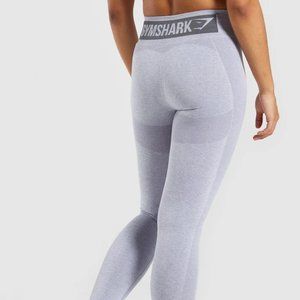 FLEX HIGH WAISTED LEGGINGS BLUE/GREY